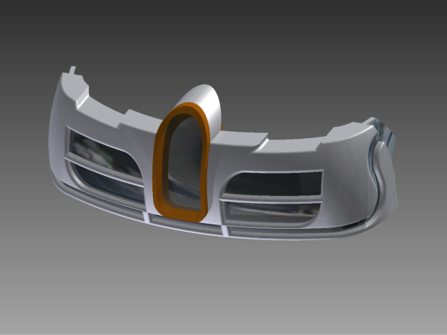 Jasa desain 3 produk bumper depan mobil